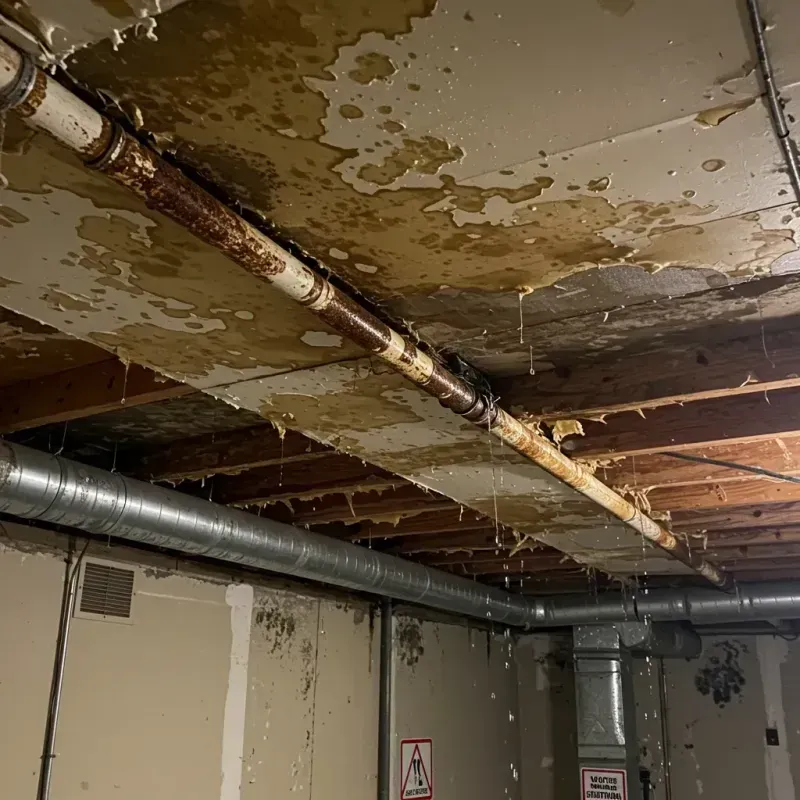 Ceiling Water Damage Repair in Grant County, ND